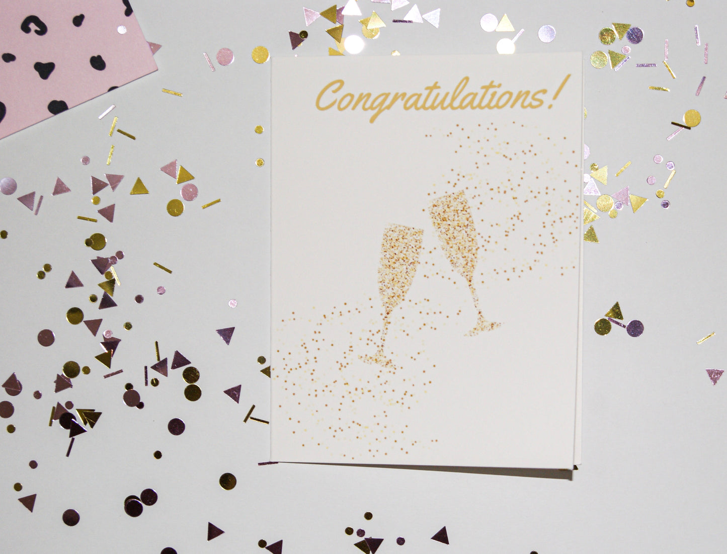 Cheers to You Toast-Worthy Congratulations Greeting Card